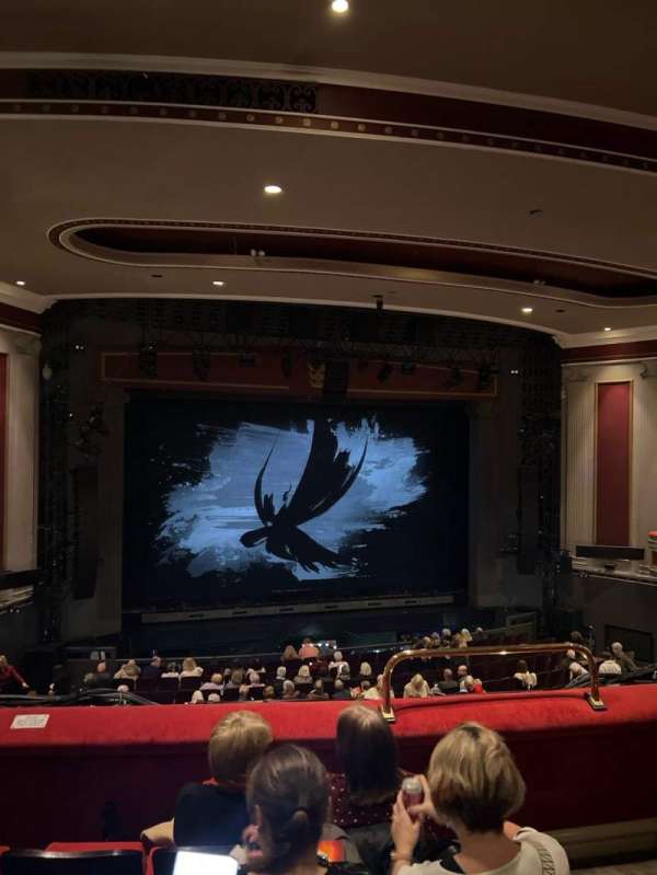 Hull new theatre, section: Circle, row: Dd, seat: 10