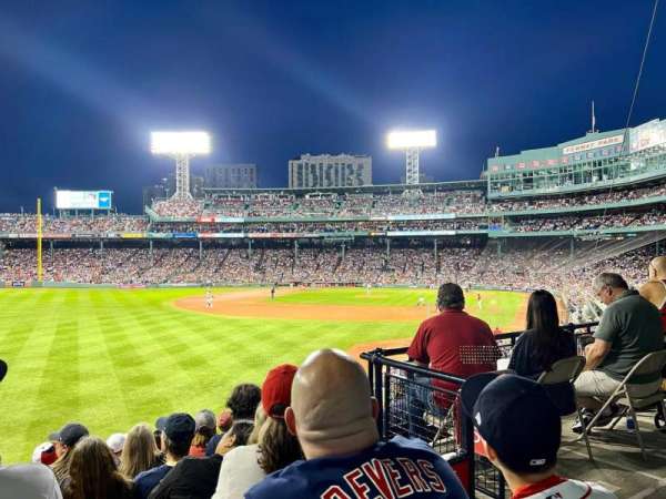Fenway Park, section: Grandstand 33, row: 2, seat: 4