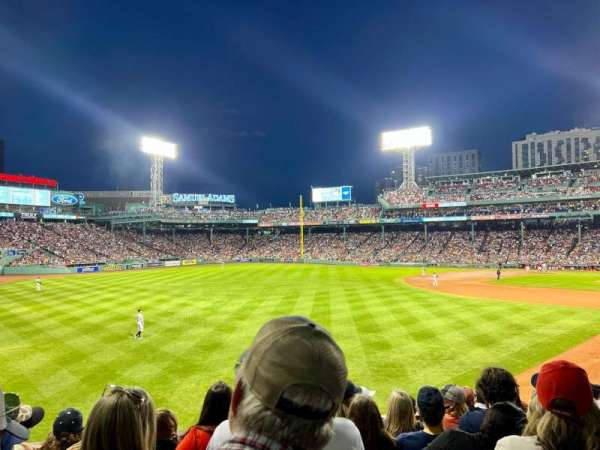 Fenway Park, section: Grandstand 33, row: 2, seat: 4