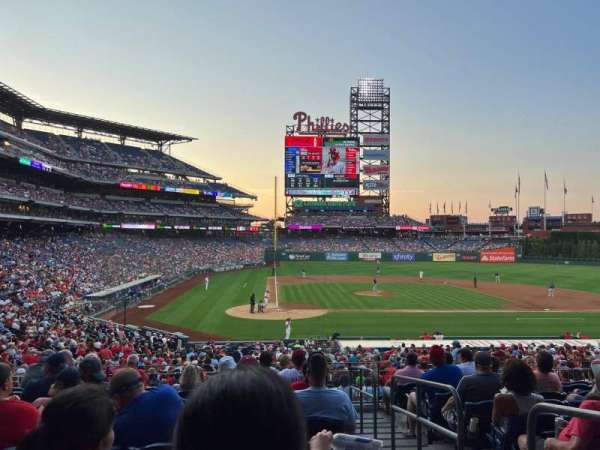 Citizens Bank Park, section: 120, row: 30, seat: 2