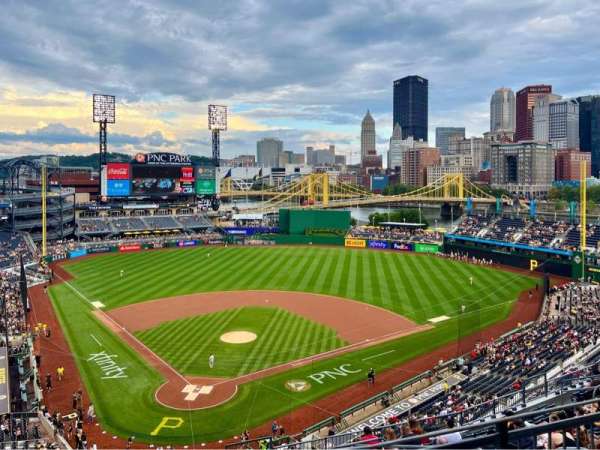 PNC Park, section: 314, row: F, seat: 12