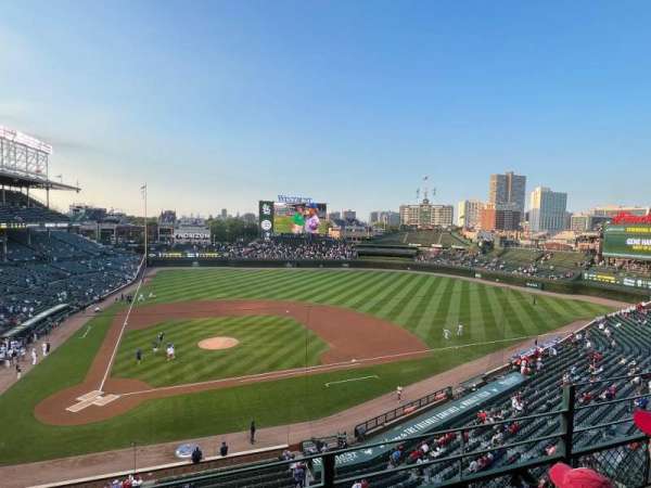 Wrigley Field, section: 322R, row: 3, seat: 12