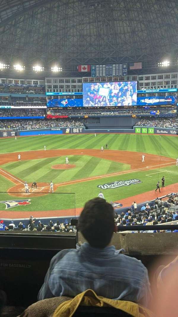 Rogers Centre, section: 222B, row: 3, seat: 8