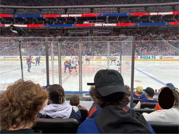 Rogers Place, section: 119, row: 6, seat: 14