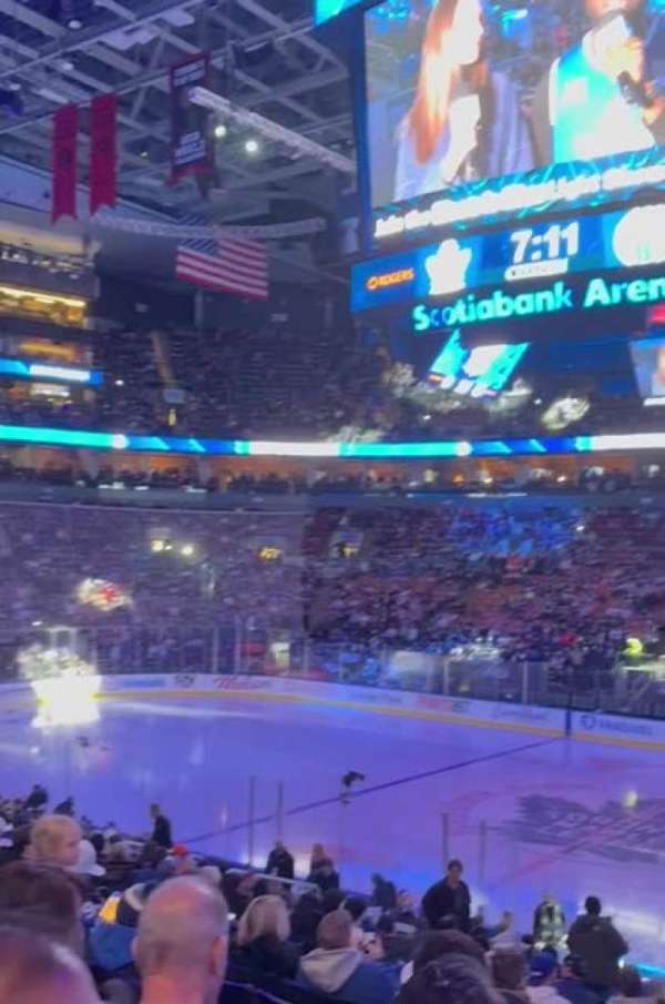 Scotiabank Arena, section: 107, row: 20, seat: 14
