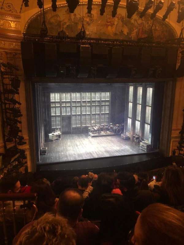 Neil Simon Theatre, section: Front Mezzanine C, row: H, seat: 101