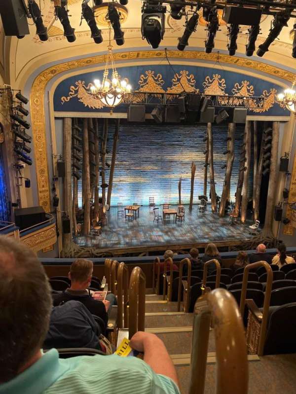 Gerald Schoenfeld Theatre, section: Mezzanine L, row: H, seat: 1