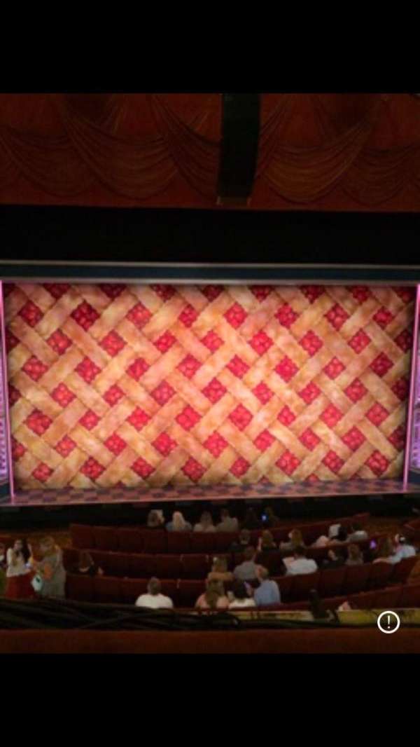 Barrymore Theatre, section: Front Mezzanine C, row: A, seat: 105