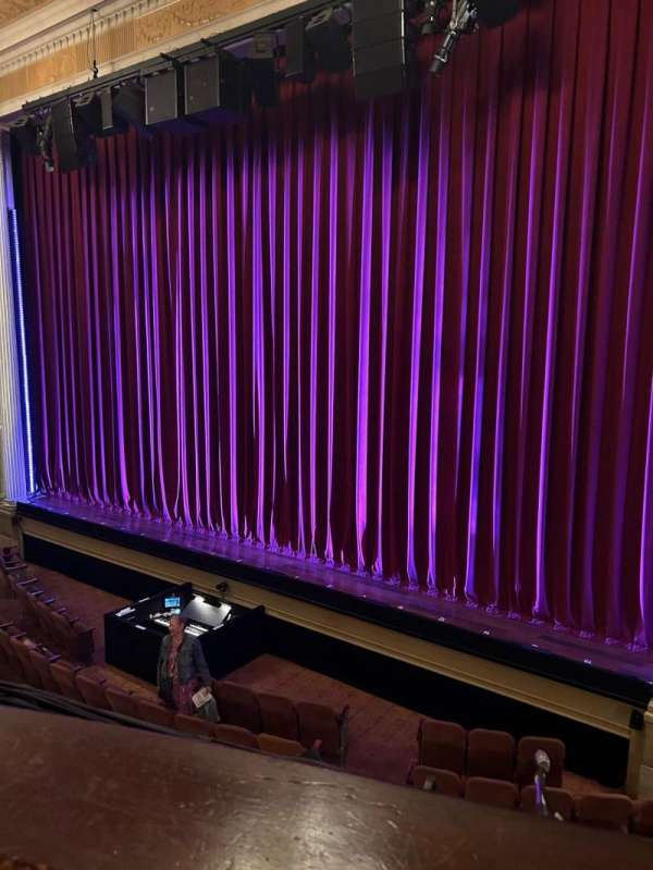 Music Box Theatre, section: Mezzanine R, row: A, seat: 14