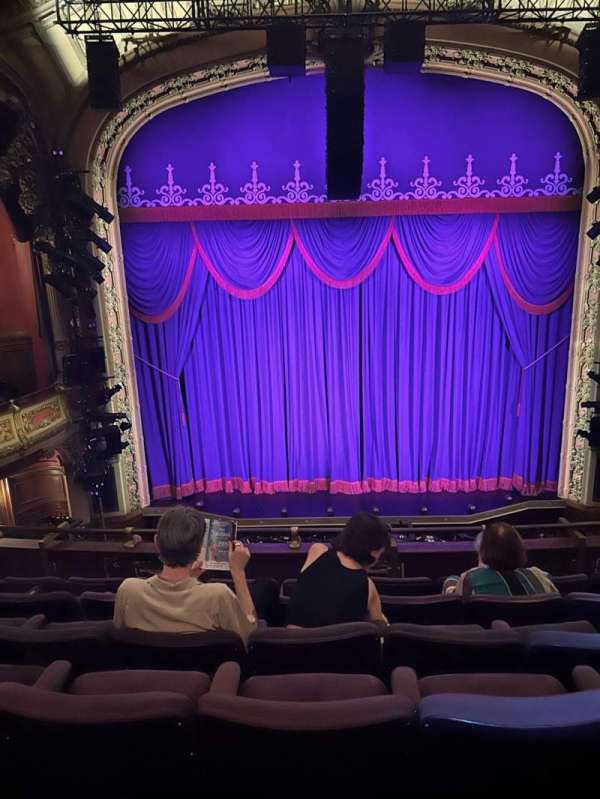 Lyceum Theatre, Broadway, section: Mezzanine C, row: F, seat: 108