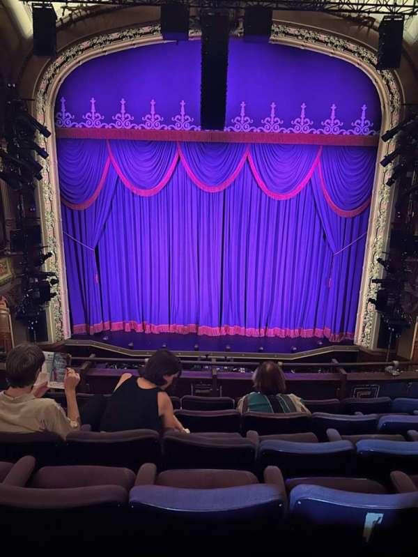Lyceum Theatre, Broadway, section: Mezzanine C, row: F, seat: 107