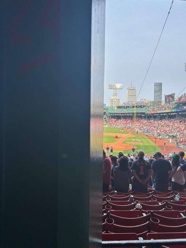 Fenway Park, section: Grandstand 23, row: 2, seat: 16