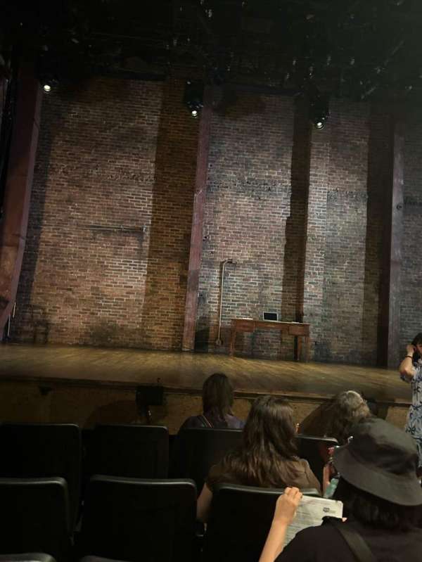 Minetta Lane Theatre, section: Orchestra, row: E, seat: 108