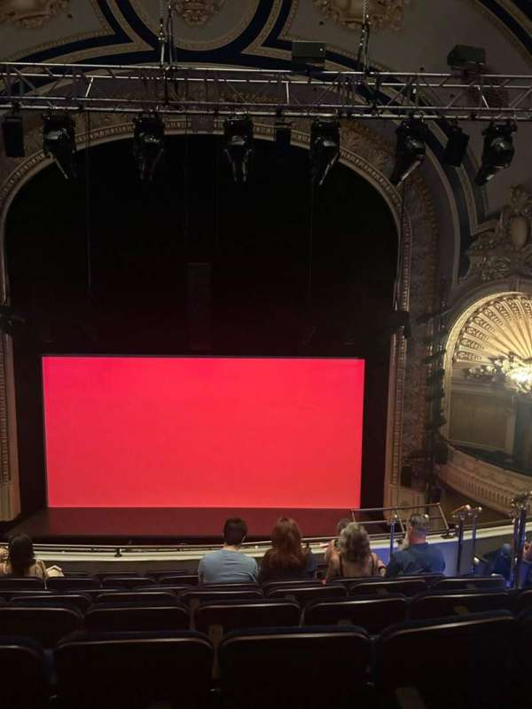 Palace Theatre, Broadway, section: Mezzanine C, row: G, seat: 111