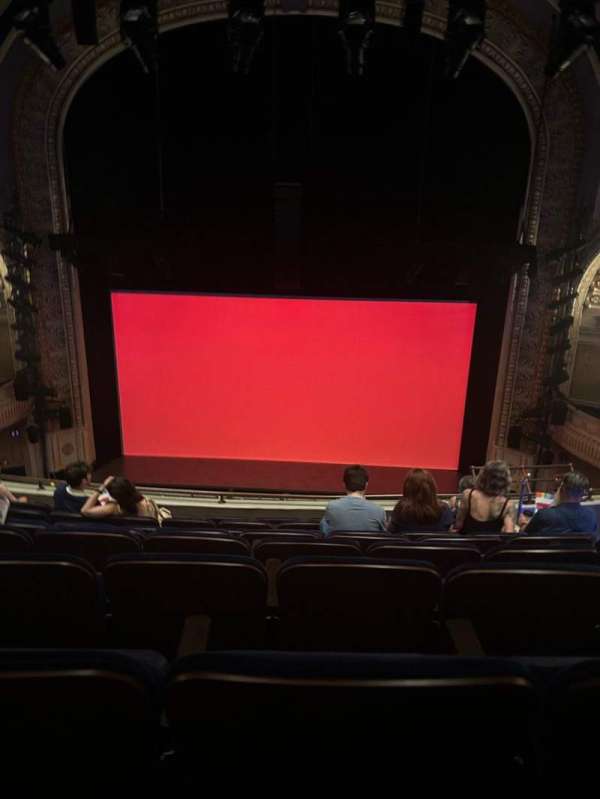 Palace Theatre, Broadway, section: Mezzanine C, row: G, seat: 110