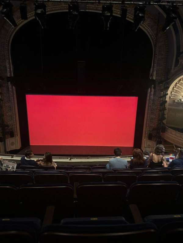 Palace Theatre, Broadway, section: Mezzanine C, row: G, seat: 109