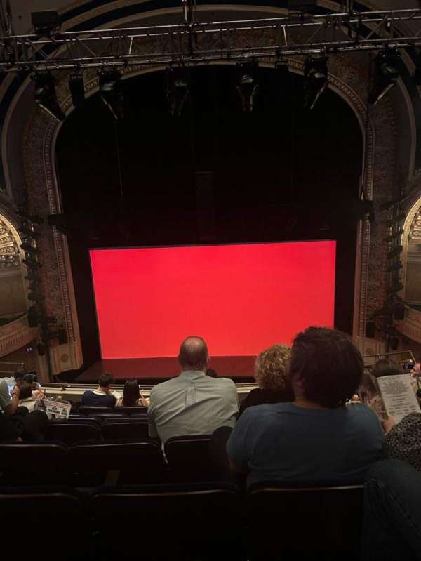 Palace Theatre, Broadway, section: Mezzanine C, row: H, seat: 109