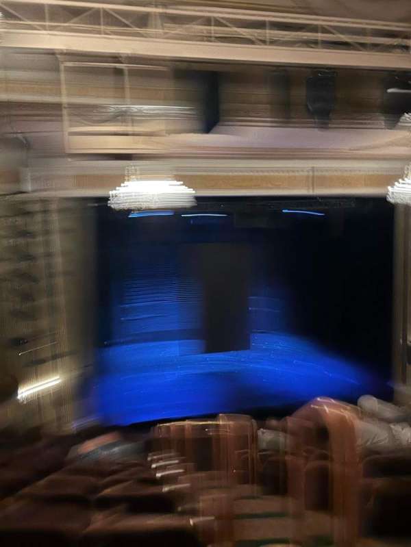 Music Box Theatre, section: Mezzanine L, row: H, seat: 1