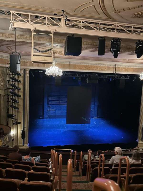 Music Box Theatre, section: Mezzanine L, row: J, seat: 1