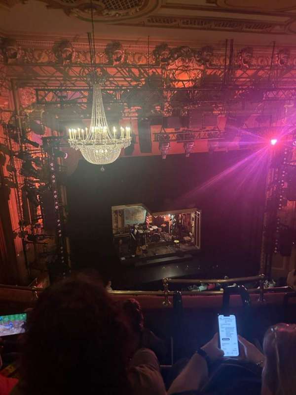 Longacre Theatre, section: Balcony L, row: D, seat: 4
