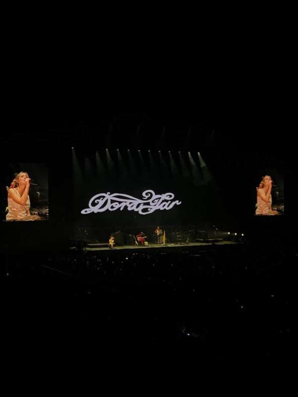 The O2, London, section: 103, row: T, seat: 112