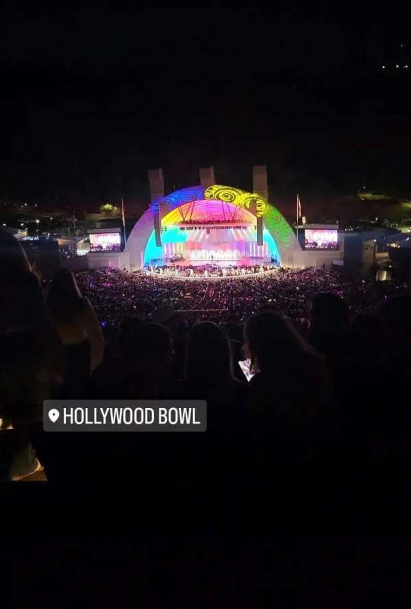 Hollywood Bowl, section: R2, row: 18, seat: 4