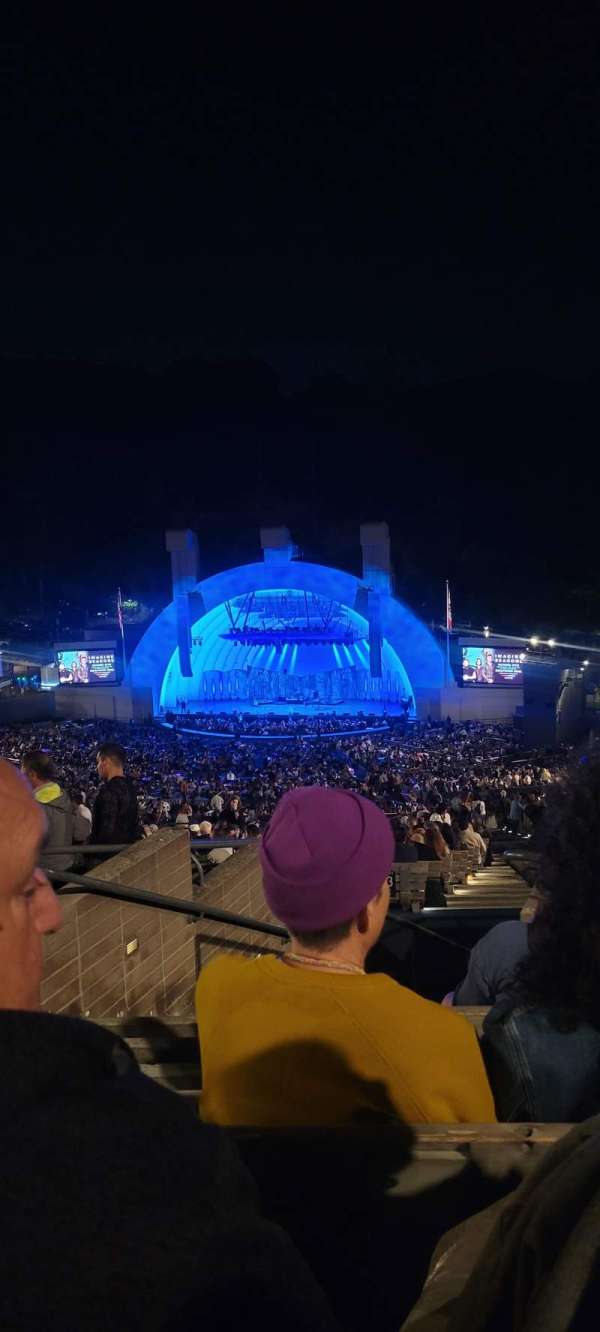 Hollywood Bowl, section: Q1, row: 10, seat: 57