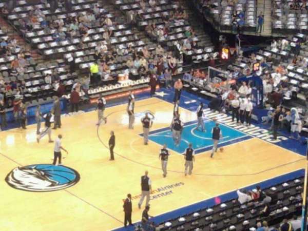 American Airlines Center, section: 328, row: 1