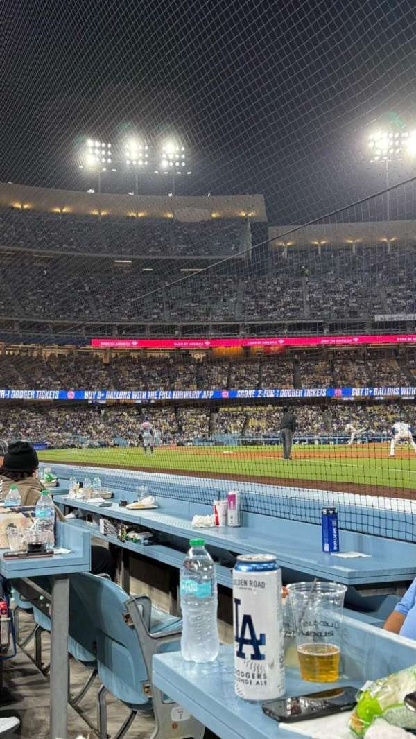 Dodger Stadium, section: 38BL, row: 2, seat: 4