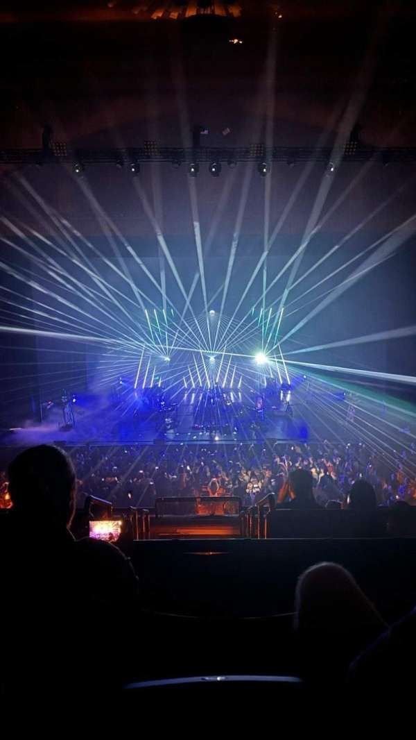 Shrine Auditorium, section: First Mezzanine C, row: 3, seat: 1