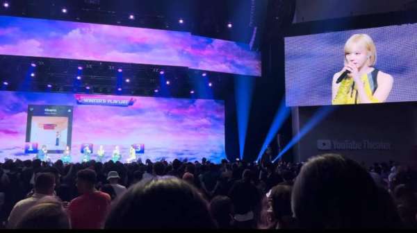 YouTube Theater, section: 103, row: C, seat: 12