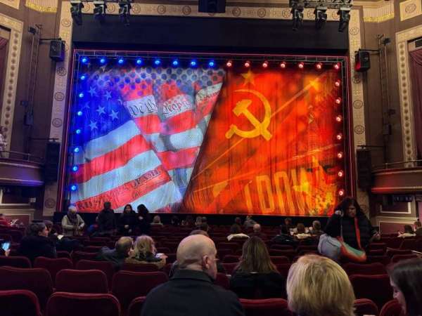 Imperial Theatre, section: Orchestra C, row: M, seat: 107