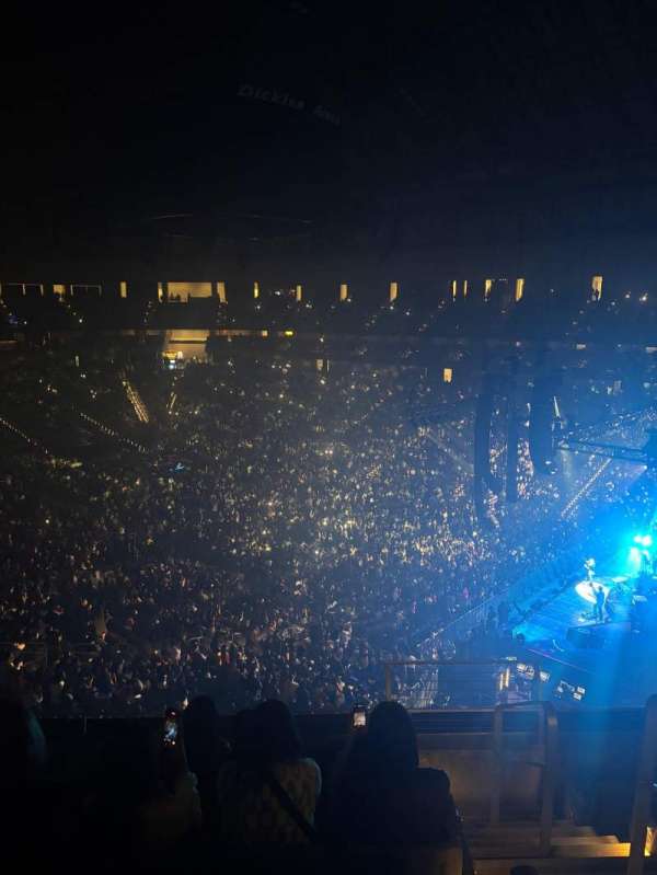 Dickies Arena, section: 204, row: 6, seat: 2