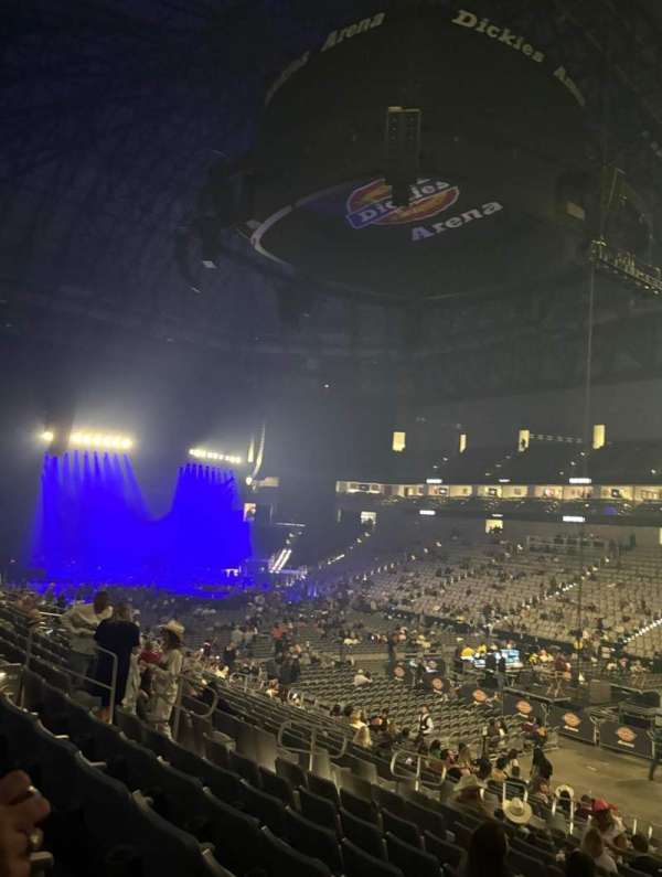 Dickies Arena, section: 120, row: 19, seat: 8