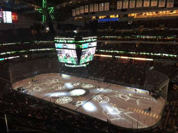 American Airlines Center, section: 323, row: F, seat: 6