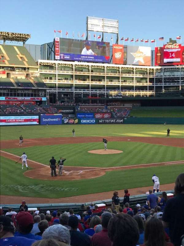 Globe Life Park in Arlington, section: 28, row: 25, seat: 5