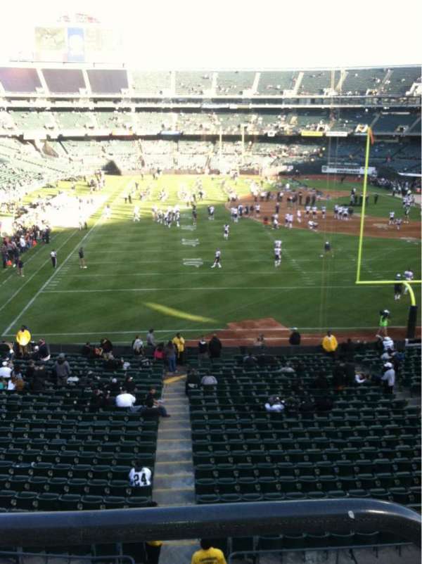 Oakland Coliseum, section: 229, row: 1, seat: 1