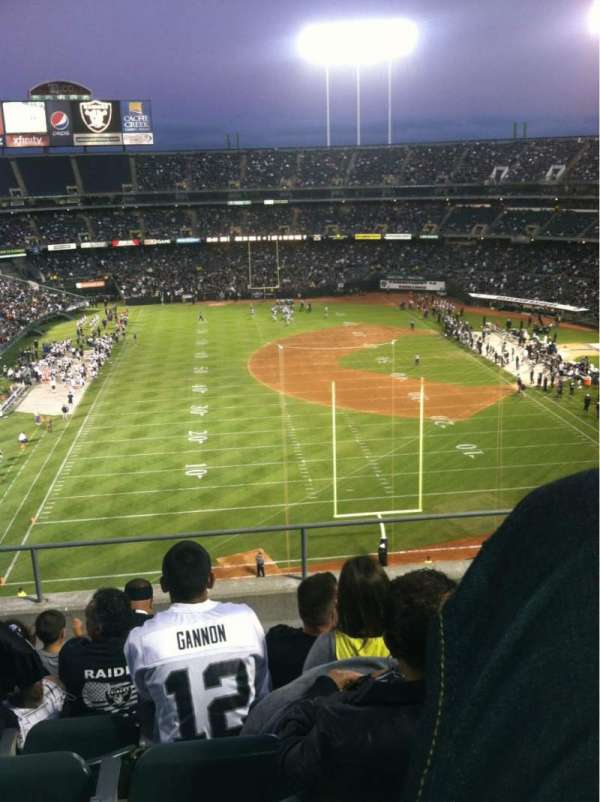 Oakland Coliseum, section: 329, row: 6, seat: 15