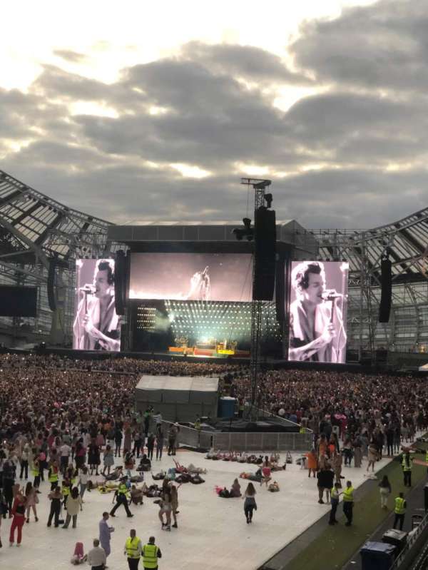 Aviva Stadium, section: 312, row: G, seat: 9