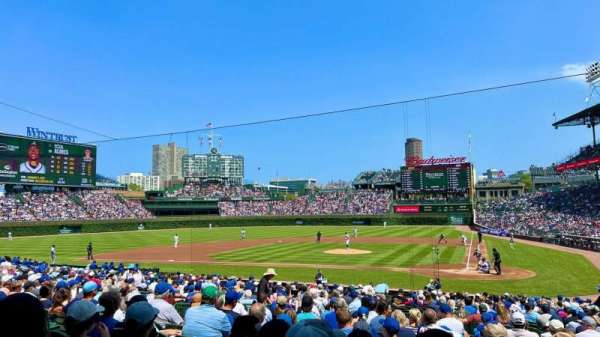 Wrigley Field, section: 114, row: 12, seat: 12