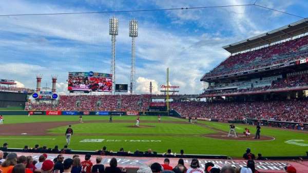 Great American Ball Park, section: 118, row: P, seat: 12