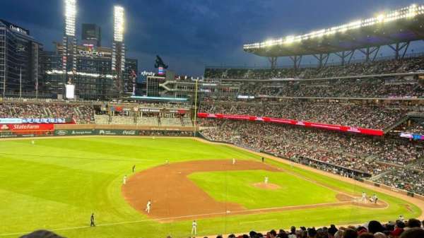 Truist Park, section: 237, row: 15, seat: 1