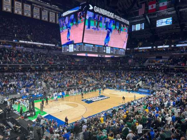 Gainbridge Fieldhouse, section: 119, row: 1, seat: 9