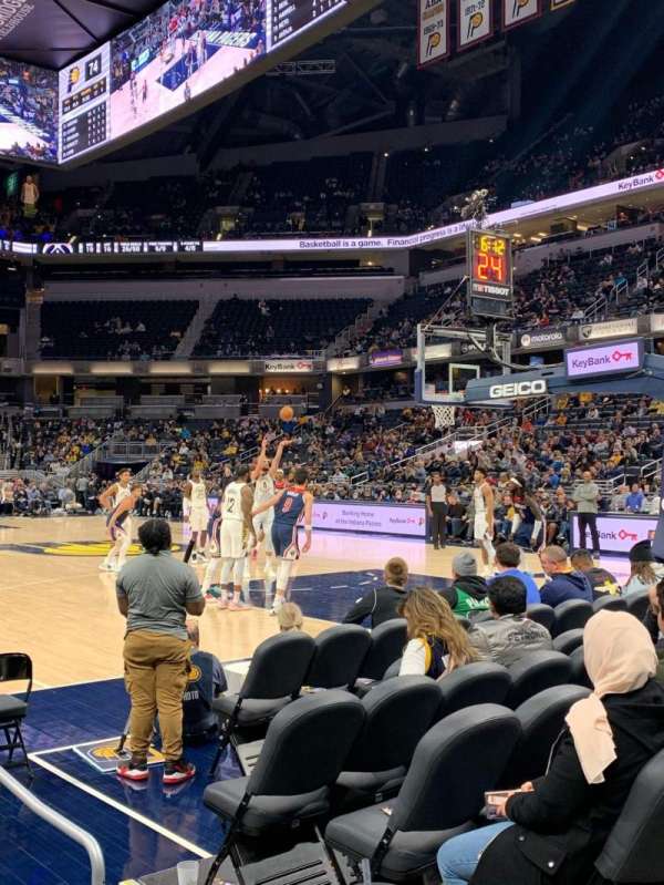 Gainbridge Fieldhouse, section: 13, row: 2, seat: 13