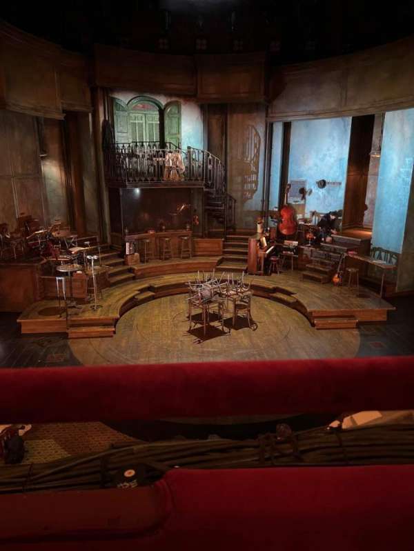 Walter Kerr Theatre, section: Mezzanine C, row: A, seat: 110