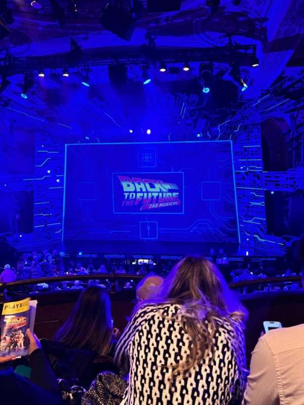 Winter Garden Theatre, section: Mezzanine RC, row: C, seat: 110