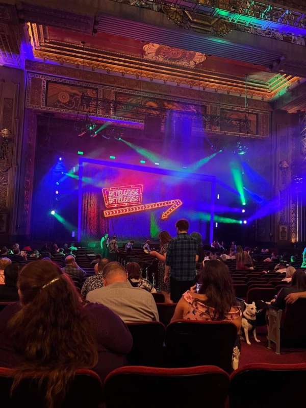 Hollywood Pantages Theatre, section: Orchestra LC, row: Y, seat: 303