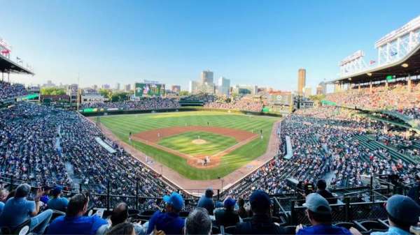 Wrigley Field, section: 317R, row: 8, seat: 8