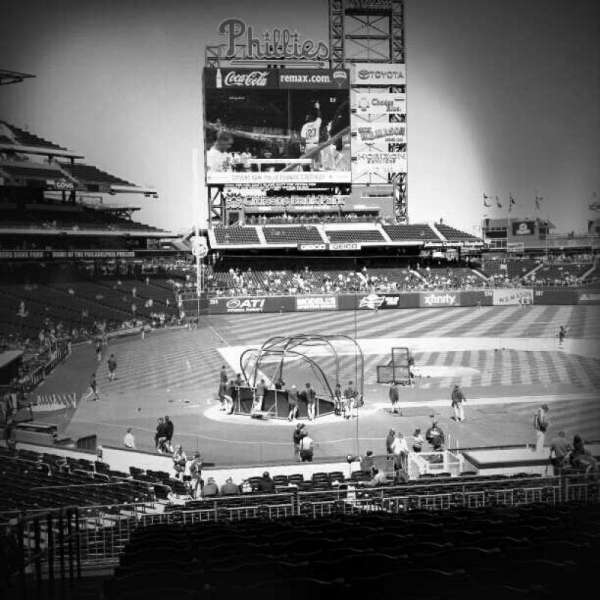 Citizens Bank Park, section: 120, row: 34, seat: 12