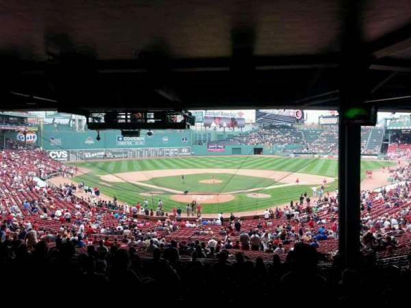 Fenway Park, section: Grandstand 20, row: 16, seat: 14